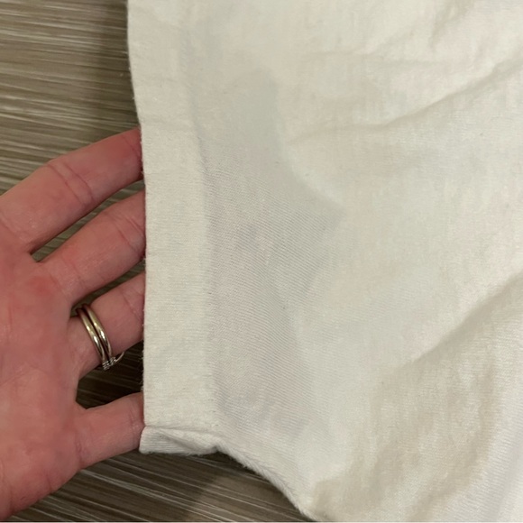 Vintage 90s Multicolor Abstract Geometric Single Stitch Funky Swirl Art - Picture 4 of 7